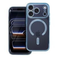 ELECTRO MAG COVER case compatible with MagSafe for IPHONE 17 Pro, blue