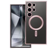 ELECTRO MAG COVER case compatible with MagSafe for SAMSUNG A37 in rose gold