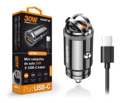 ALIGATOR CHPD0007 mobile device charger, universal, black, cigar lighter, fast charging, auto