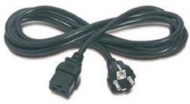 PremiumCord KPSPA power cable, black, 3 m, CEE7/7 C19 coupler