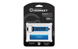 Kingston Technology IronKey 256GB USB-C Keypad 200C, FIPS 140-3 Level 3 AES-256
