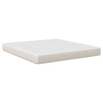 Pocket Spring Čiužinys Kreminė 180x200x20 cm Vidutinio Kietumo Audinys