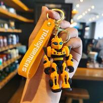 Anime Transformuojamas Raktų pakabukas Optimus Prime Bumblebee Figūrėlė Raktų pakabukai Pakabukai Automobilio Raktų Aksesuarai Lėlės Papuošalai Žaislas Dovana Vaikams