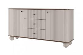 Komoda Bogart Vesper 160, smėlio spalvos/ruda