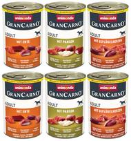GRANCARNO Adult Mix Rinkinukas Nr. 3, 6 x 800 g
