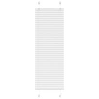 Plisuota žaliuze balta 40x150 cm audinio plotis 39,4 cm