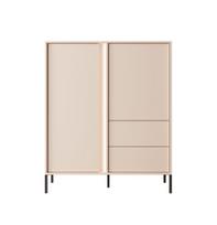 Komoda Dast 2D2S, smėlio spalvos