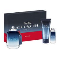 Rinkinys Coach Blue vyrams: tualetinis vanduo EDT, 100 ml + dušo želė, 100 ml + tualetinis vanduo EDT, 15 ml