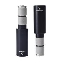 1 pora Dviračio vairo prailgintuvas Aliuminio lydinio strypas dviračio vairas 10 cm prailgintuvas 15-20 mm skersmeniui dviračio rankenos adapteris juoda