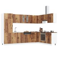 vidaXL Virtuvės spintelė Kalmar Senas medis 80 x 46 x 81,5 cm