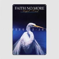 Faith No More Angel Dust Albumo Viršelio Plakatas Metalinė Plokštelė Vintažinis Pubas Garažas Kino Salė Garažo Plokštelės Skardinis Ženklas Plakatas 20x30cm