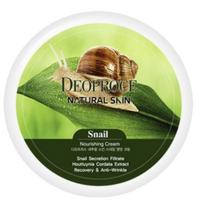 DEOPROCE Snail Nourishing Cream 100g 1pcs beige