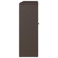 Laikymo Spintelė Ruda 100x36x102 cm Ratanas