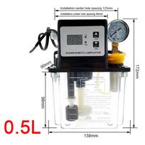 Adjustable 0.5L/1L/2L Automatic Lubricant Pump with CNC Electromagnetic System - Precision Oil Lubrication Tool for Machinery CN