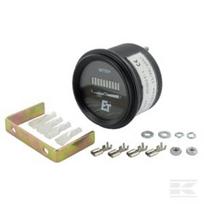 Akumuliatoriaus iškrovos matuoklis 51 mm, 24 V I00072