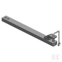 Vilkimo sija 90x50 L1045mm Kat. 2 Ø31.5mm 108210450A02