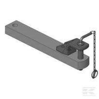 Vilkimo sija 90x50 L598mm Kat. 2 Ø31.5mm ISO 6489-3 108205981A16