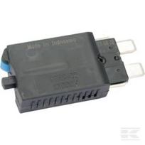 Terminis saugiklis su rankiniu atstatymu 28V 15A 51.6mm mėlynas E.T.A SI26015