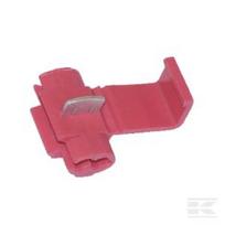 Sujungimo mova raudona 0.3-0.75mm² (25 vnt) LA9315CKR