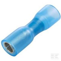 Kulkos tipo jungtis moteriška mėlyna 1.5-2.5mm² 5mm Series A blisteris (25 vnt) Hella 8KW744768003