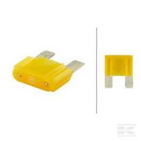 MAXI peilinis saugiklis 20A ilgis 34.1mm geltonas pakuotė 10 vnt Hella 8JS728595131