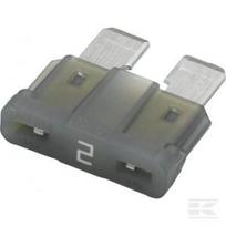 Standartinis peilinis saugiklis 32V 2A ilgis 18.6mm pilkas pakuotė 50 vnt Hella 8JS711683021