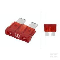 Standartinis peilinis saugiklis 32V 10A ilgis 18.6mm raudonas pakuotė 50 vnt Hella 8JS711686002