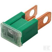 PAL saugiklis 40A ilgis 15mm žalias pakuotė 1 vnt Hella 8JS740026241