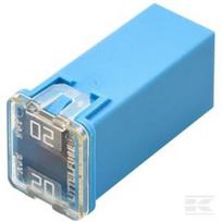 PAL saugiklis 20A ilgis 23.1mm mėlynas pakuotė 1 vnt Hella 8JS740026401