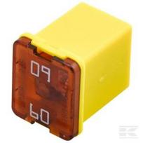 PAL saugiklis 60A ilgis 12mm geltonas Hella 8JS740026781