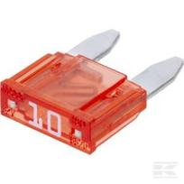 MINI peilinis saugiklis 32V 10A ilgis 16.3mm raudonas pakuotė 50 vnt iMaXX SI20265