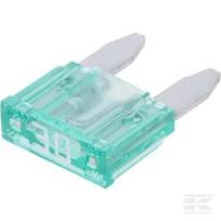 MINI peilinis saugiklis 32V 30A ilgis 16.3mm žalias pakuotė 50 vnt iMaXX SI20269