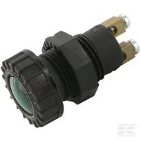 Įspėjamoji lemputė žalia 12/24V EL738400
