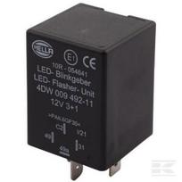 LED posūkių relė 4 kontaktų 12V 4DW009492111