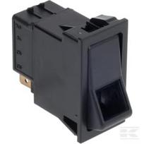 Svirtinis jungiklis II+I-0 įjungti/įjungti/įjungti 12V 6 kontaktų apšvietimo funkcija su lempute SW10060KR