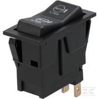 Svirtinis jungiklis (I)-0-(II) momentinis-įjungta-momentinis 12V 4 kontaktų variklio sūkių auto didinimas/mažinimas SW10054KR