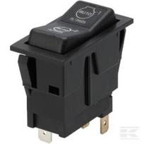 Svirtinis jungiklis (I)-0-(II) momentinis-įjungta-momentinis 12V 4 kontaktų variklio sūkių parinktys/auto SW10053KR