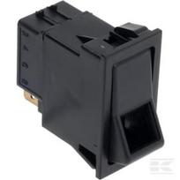 Svirtinis jungiklis II+I-0 išjungti/įjungti/įjungti 12V 5 kontaktų apšvietimo funkcija su lempute SW10061KR