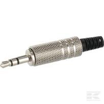 Jack kištukas 3.5mm vyriškas stereo JK35PS