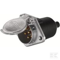 Lizdas - 24V - 7 kontaktų jungtis - Kištukas: varžtiniai kontaktai 8JB003834001