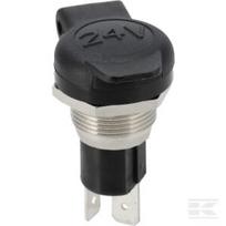 Maitinimo lizdas 2 kontaktų 24V 25009830000A