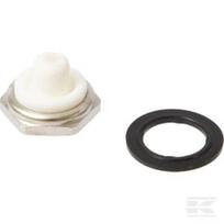 Baltas pusinis jungiklio dangtelis 12 mm U11517