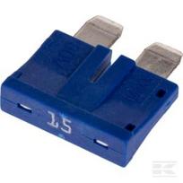 Standartinis peilinis saugiklis 80V 15A mėlynas (10 vnt.) Kramp FS1815KR