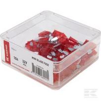 Mini peilinis saugiklis 10A 32V raudonas (x50) FS30010A