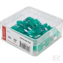Mini peilinis saugiklis 30A 32V žalias (x50) FS30030A