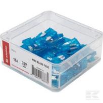 Mini peilinis saugiklis 15A 32V mėlynas (x50) FS30015A