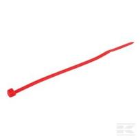 Kabelių rišiklis 2.5x100 mm, raudonas, 100 vnt. TRB25100RED