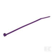 Kabelių rišiklis 2.5x100 mm, violetinis, 100 vnt. TRB25100VIO
