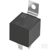 Relė 12V, normaliai atvira, 40A, su rezistoriumi, su laikikliu RL112A3R