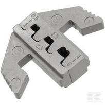 Užspaudimo matricų rinkinys atviro tipo antgaliams (open-barrel) (0.5-6 mm²) LAT2000CQKR